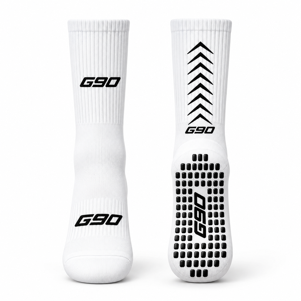 G90 Grip Socks 2.0 - White