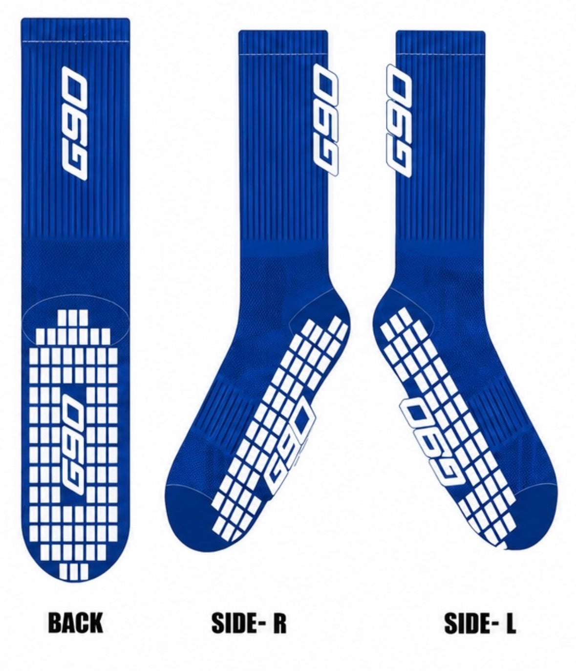 G90 Grip Socks 1.0 - Blue