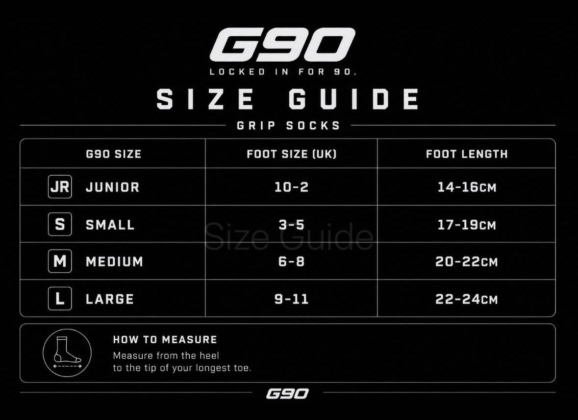 G90 Grip Socks 2.0 - White